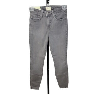 L'AGENCE  Margot High Rise Skinny Jeans Size 25 Gray New With Tags